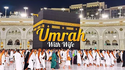 Umrah Vlog Jeddah to Makkah | Performing Umrah with my Wife | First time looking at the Kaaba 🕋 