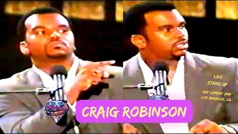 Craig Robinson - "Funny Keys" (Live Stand Up) | Comedy Jam 1997