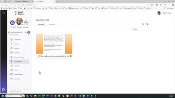Coaching Platform Overview