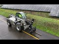 Perkins Engines converts 75kW diesel telehandler to a hybrid using 48V battery system & 55kW engine