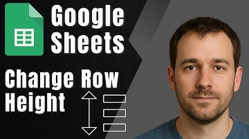 Google Sheets: How to Change Row Height (2025 Tutorial)
