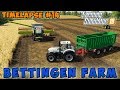 Farming simulator 19 | Bettingen Farm | Timelapse #14 | Harvesting crop and mowing grass