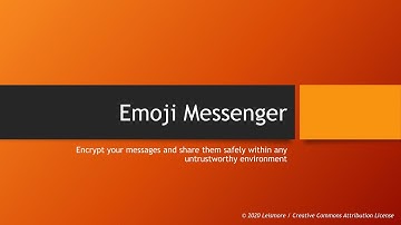 Encrypt Your Text Messages into Emojis with Emoji Messenger