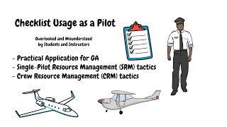 How to Use Aircraft Checklists (HD) | SRM and CRM