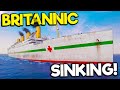 AWESOME NEW BRITANNIC SINKING SIMULATOR! - Britannic: Patroness of the Mediterranean Gameplay