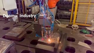 Laser Scanner & cladding #cladding #laser #workshop #welding #hardfacing
