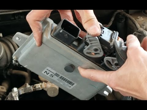 How To Remove & Unplug Nissan ECU Engine Control Unit! 3 17 2019