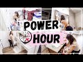 POWER HOUR CLEAN WITH ME 2021 || SPEED CLEAN WITH ME || REAL LIFE MESS || FITBUSYBEE