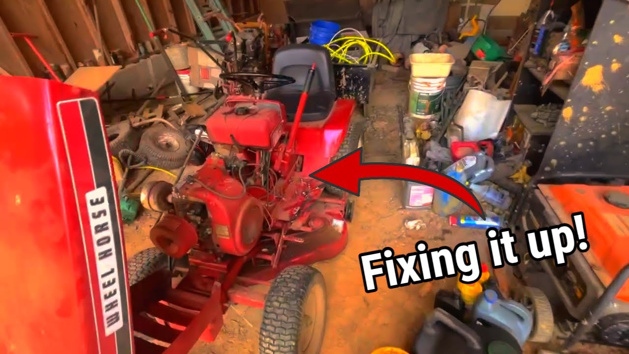 Making repairs on the Wheel Horse YouTube