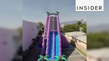EZ Inflatables make crazy fun waterslides