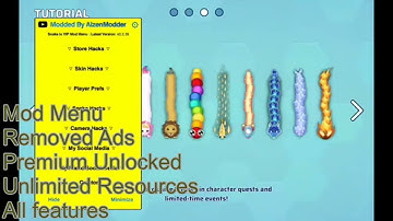 Snakeio Mod Apk Más Reciente 2025 | Todo Desbloqueado & Todo Ilimitado & Dinero Ilimitado