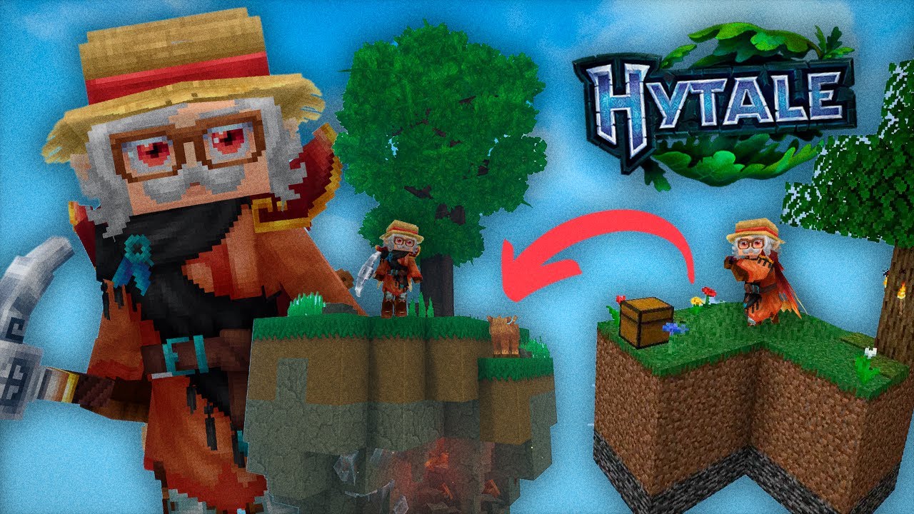 Я Прошёл СКАЙБЛОК в HYTALE! Первая Карта в ХАЙТЕЙЛ!