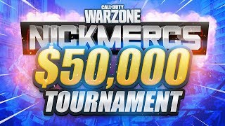 🔴 $50,000 NICKMERCS WARZONE TOURNAMENT (MFAM MAY GAUNTLET)