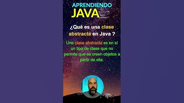 ¿Qué es una clase abstracta?