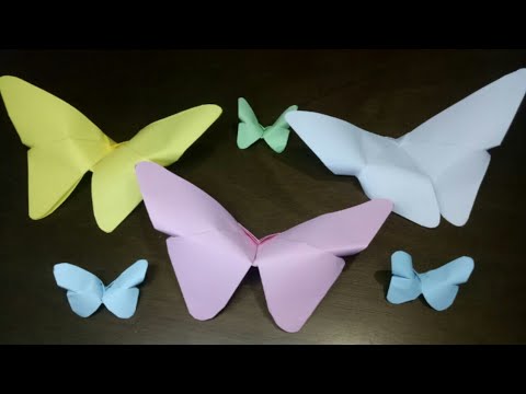 Video: Cara Membuat Rama-rama Origami