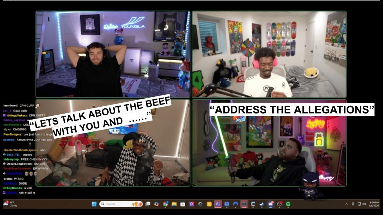 Addressing Beefs, FT: ADIN ROSS, BRUCEDROPPEMOFF, LOSPOLLOSTV AND CUFFEM