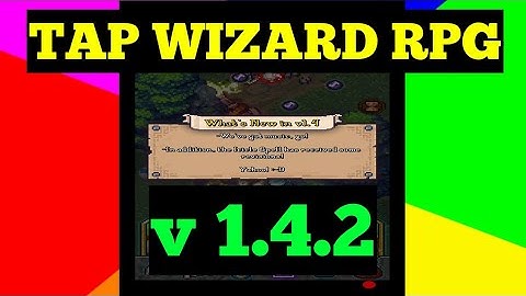 Tap Wizard RPG: Arcane Quest latest UPDATE