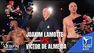 JOAKIM LAMOTTE vs VICTOR DE ALMEIDA *SJUK FIGHT* (Se Hela Matchen) | Bulldog Fight Night 9