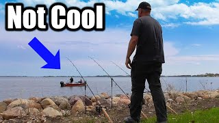 The Definition of Oblivious (Boat Fishing Fail)