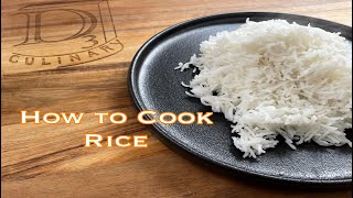 How To Cook Rice Perfect Every Time!