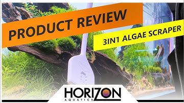 Seachem 3in1 Algae Scraper Review Unboxing