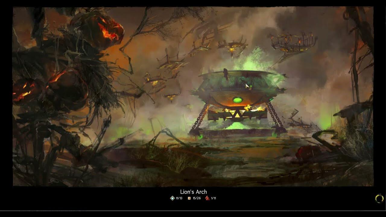 GW2 Halloween Venders Candy Corn Cobs, Chattering Skulls, Inventory