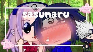 sasunaru _ Sasuke kissed a guy!🌸gacha club