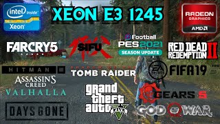 Intel Xeon E3 1245 Gaming Test in 2022
