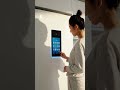 Turning On a Refrigerator Smart Screen #ai #aigard #aicontent #Refrigerators #lgrefrigerator