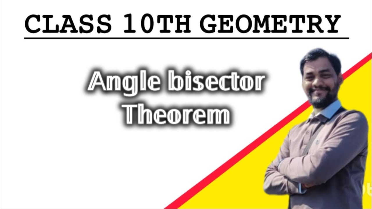 Angle Bisector Theorem || Class 10  maths