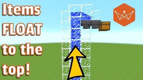 Minecraft Tutorial: Water Item Elevator 1.13 snapshot 18w07b