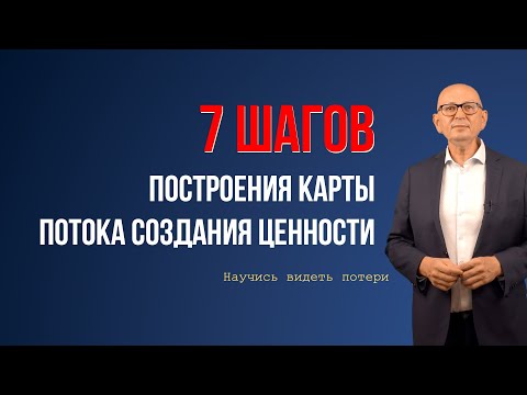 Картирование потока создания ценности.  Бережливое производство.  Управление изменениями