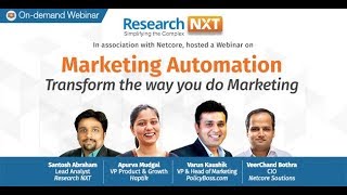 Webinar - Marketing Automation – Transform the way you do Marketing