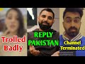 This indian influencer trolled in pakistan  her reply  shami reply pakistani players  dictator