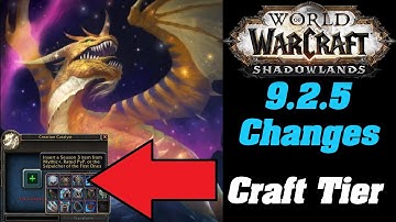 WoW Patch 9.2.5 Changes You Don