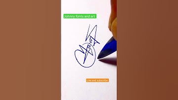 Manoj Signature #signature #calligraphy #handwriting #shorts