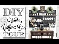 DIY Winter Coffee Bar | Decorate with Me!