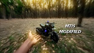 MT15 Fully Modified ( Fully Loaded) Quick Reviews🖤✨ #mt15 #mt15modified #jayriaan