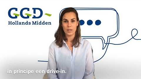 Lopend door de corona teststraat