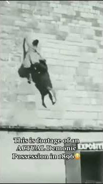 This is footage of an ACTUAL Demonic Possession in 1806😳 #shorts