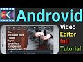 Androvid video editor in hindi | How to use androvid video editor