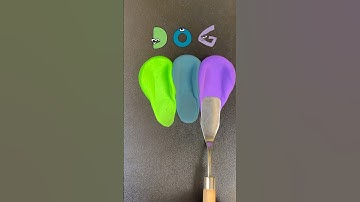 Guess the mixed dough color #colormixing #alphabetlore #satisfying #oddlysatisfying