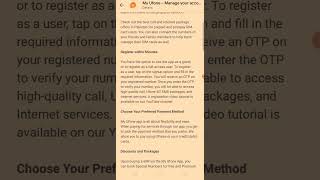 My Ufone manage your account App review [Waqar tech ] screenshot 5