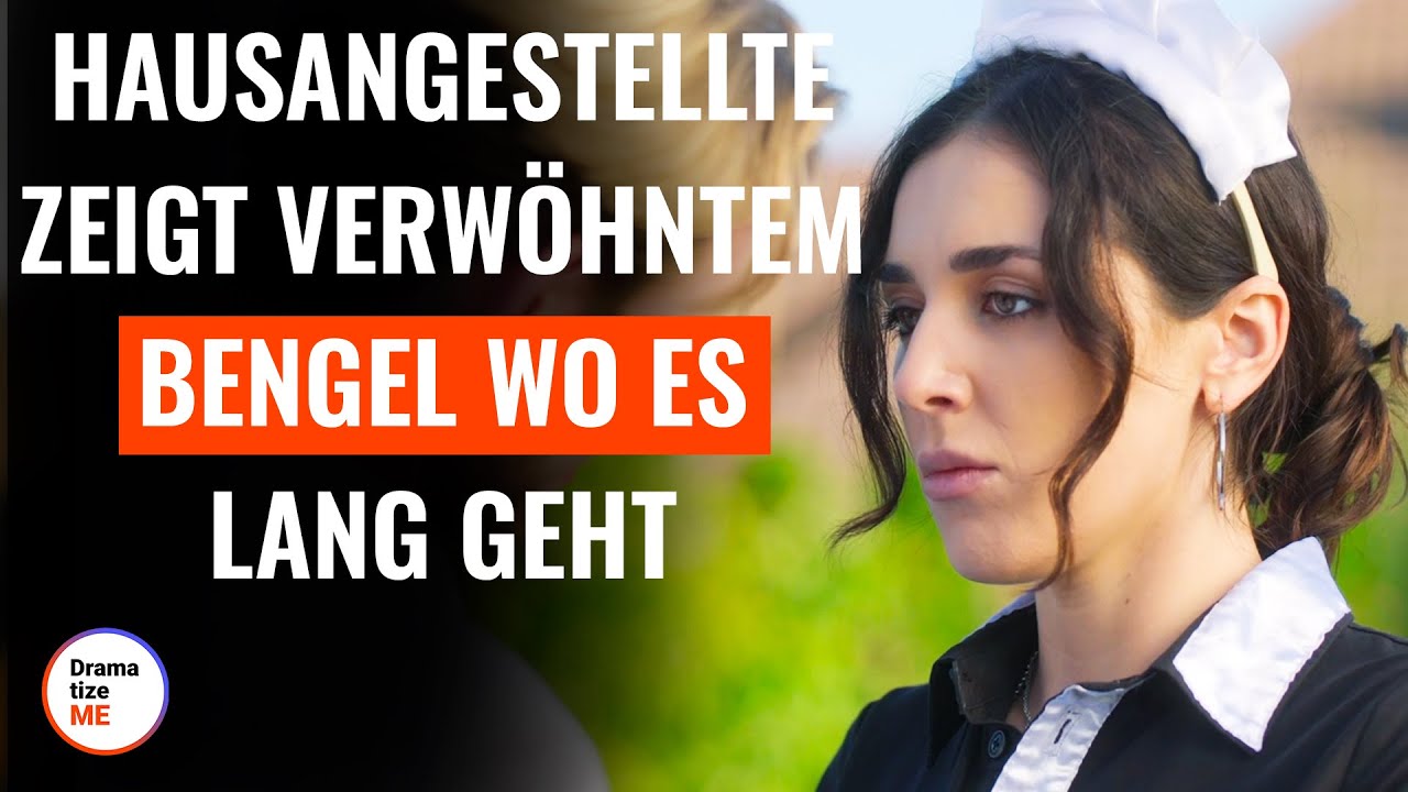 Hausangestellte zeigt verwöhntem Bengel wo es lang geht | 