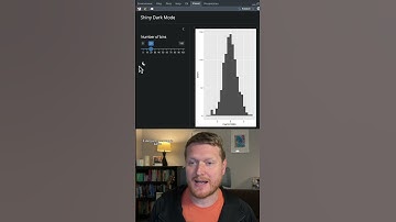 How to: add Dark Mode on your Shiny R apps✨#datascience #datavisualization