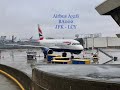 British Airways BA2 BUSINESS CLASS New York (JFK) to London city (LCY) Airbus A318