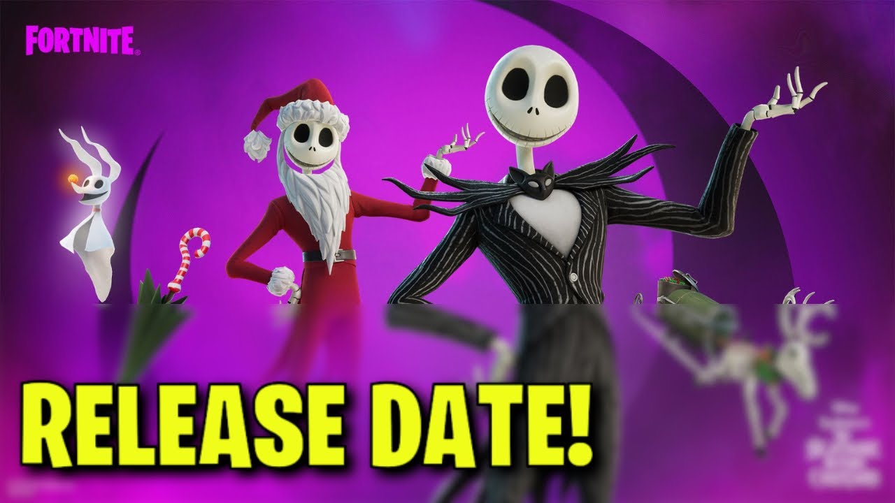 CONFIRMED JACK SKELLINGTON SKIN RELEASE DATE in FORTNITE ITEM SHOP