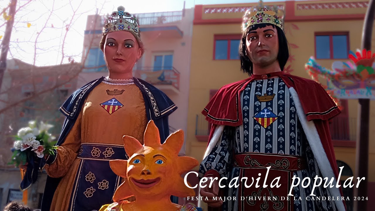 Cercavila popular de la Festa Major d'hivern de la Candelera de Calafell (3/2/2024)