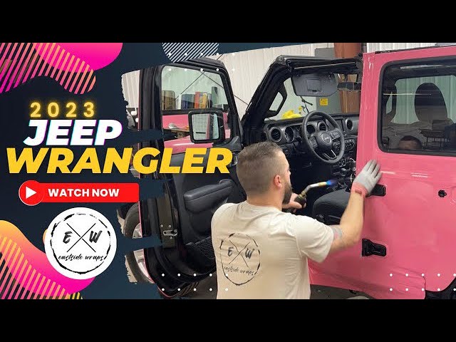 2023 Jeep Wrangler - Hot Pink - YouTube