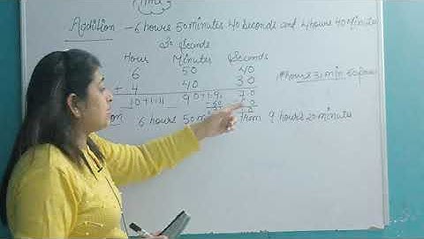Addition And Subtraction Of Time | How To Add And Subtract Time | @TutorJyotiKapoorOnlinestudy